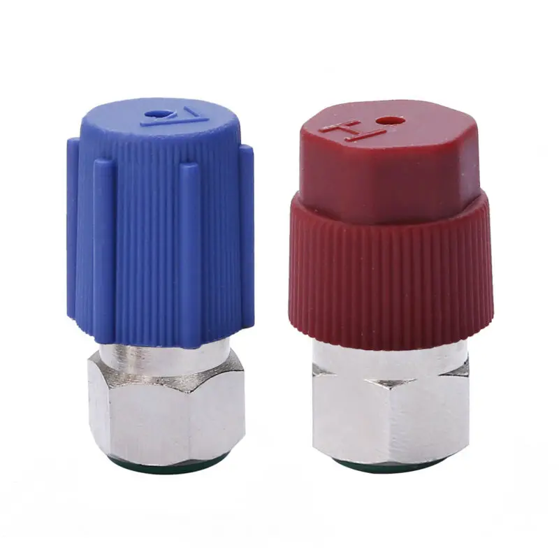 

A/C R-12 To R-134a Low/High Side Retrofit Conversion Adapter Fitting Cap Kit AU