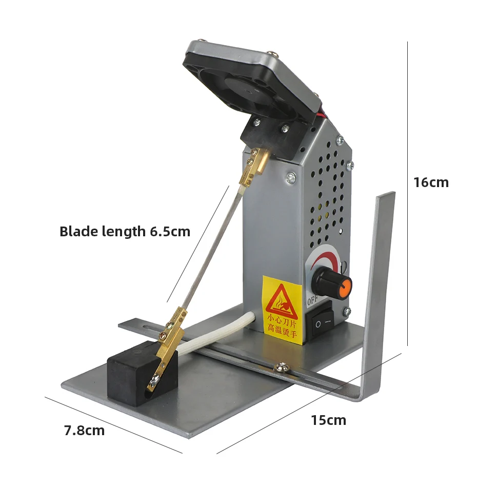 Регулировка температуры электро-термальная резальная машина резка инструмент из нейлона атласа нагревательная лента режущий станок