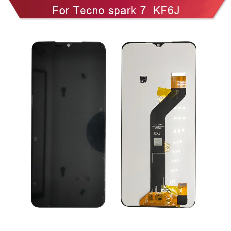 For Tecno Spark 7 Kf6j Lcd Display And Touch Screen Digitizer Assembly