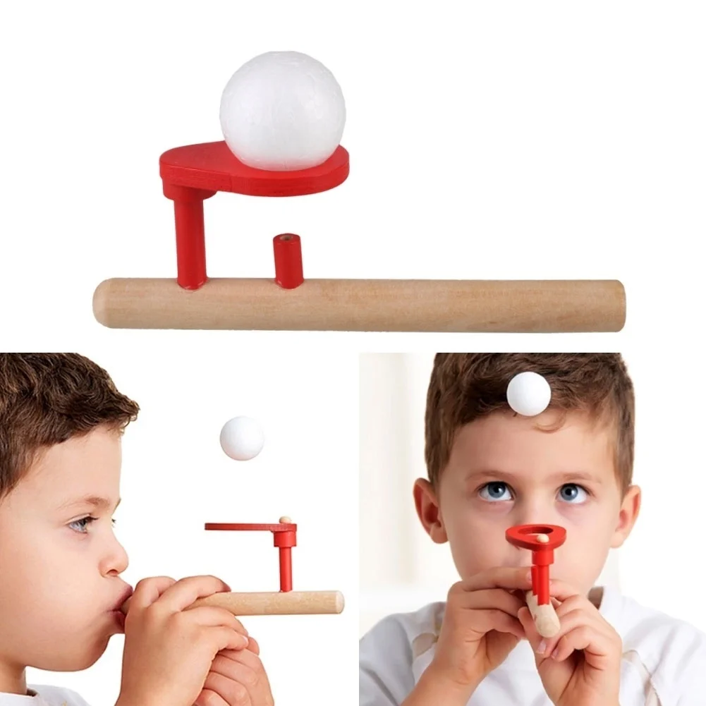 Забавная игрушка дующий баланс плавающая флейта мяч игрушка ребенок Chlid играя в подарок