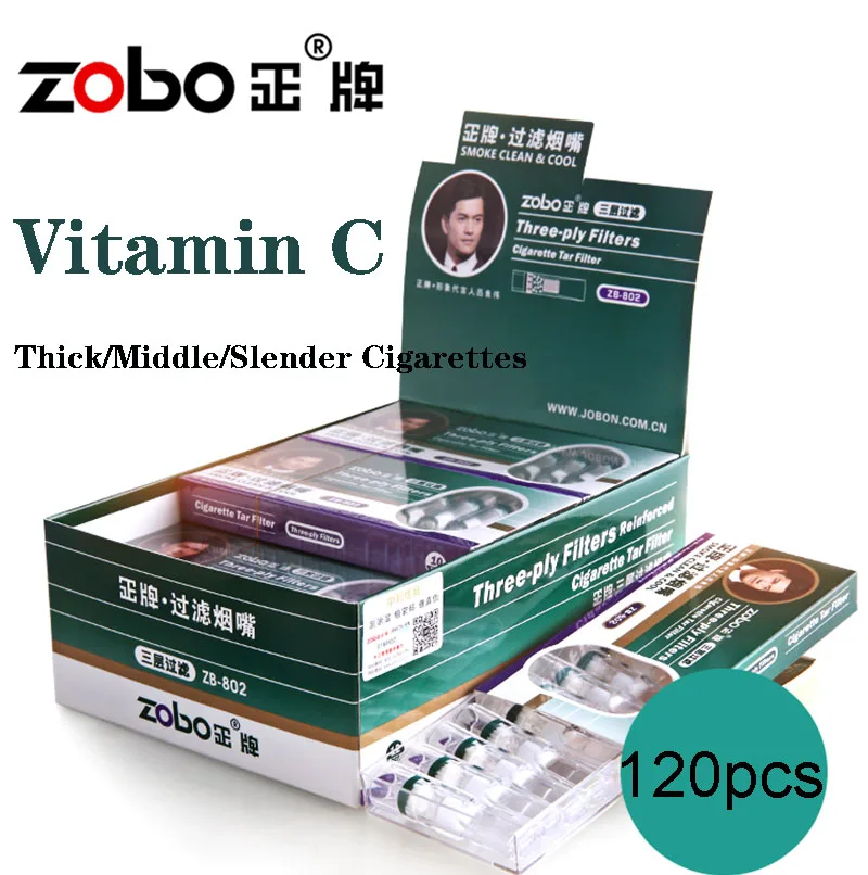 Одноразовый трехслойный фильтр ZOBO держатель для сигарет мундштук микропористый