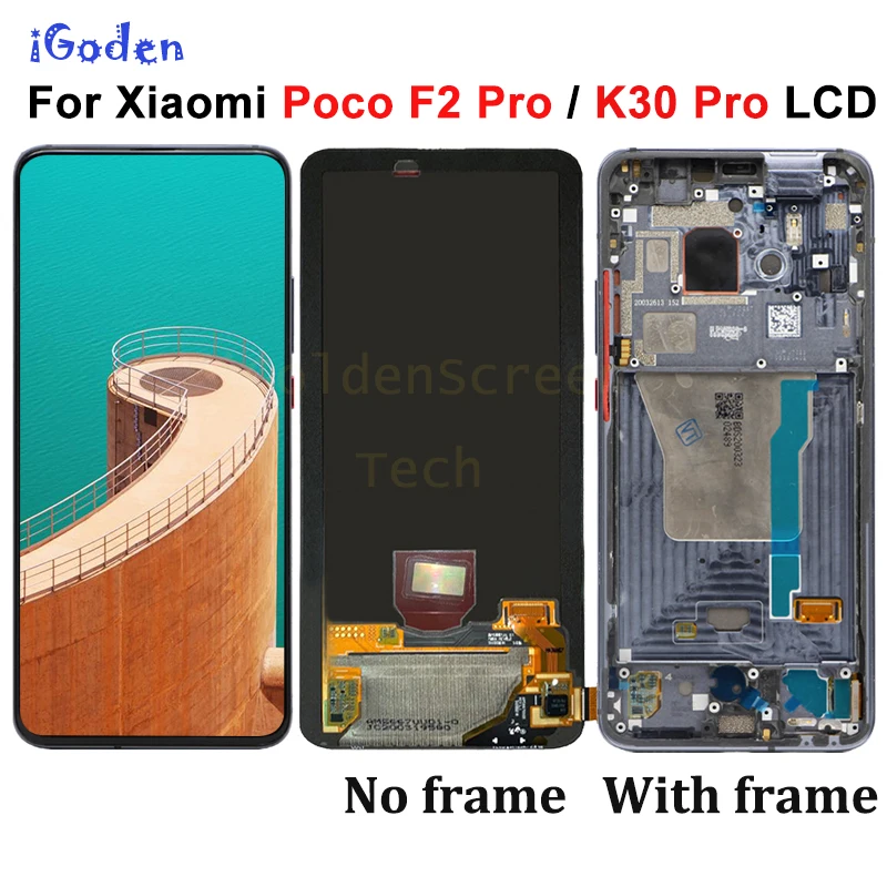 ЖК дисплей Super AMOLED для xiaomi redmi k30 pro сенсорный экран с дигитайзером в сборе сменная