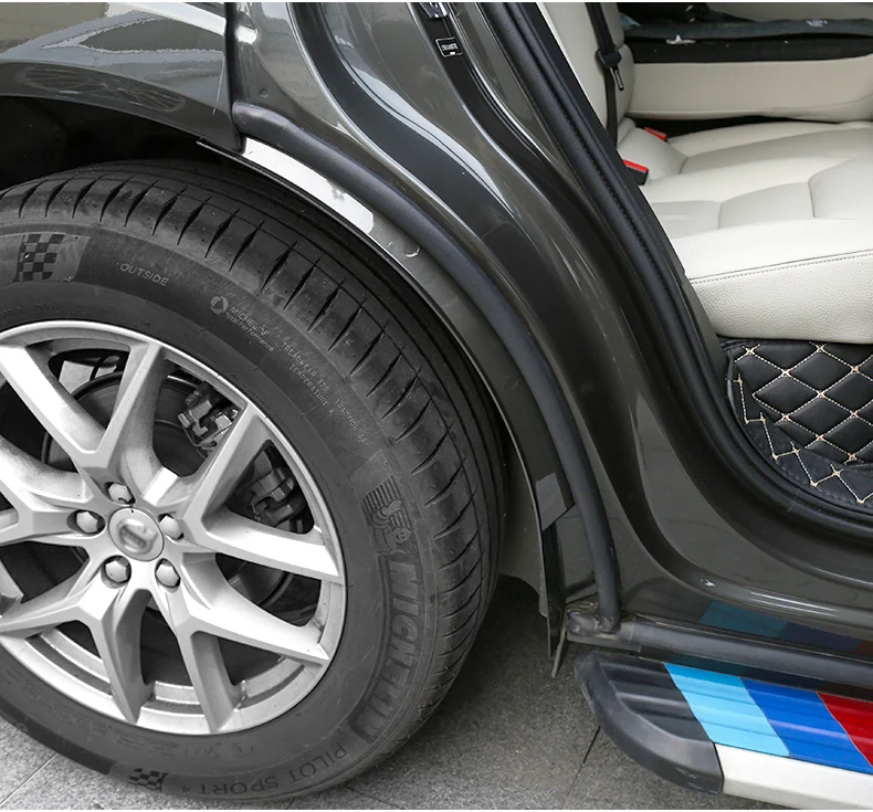 Окрашенное инженерное пластиковое заднее колесо для volvo xc60 брызговики