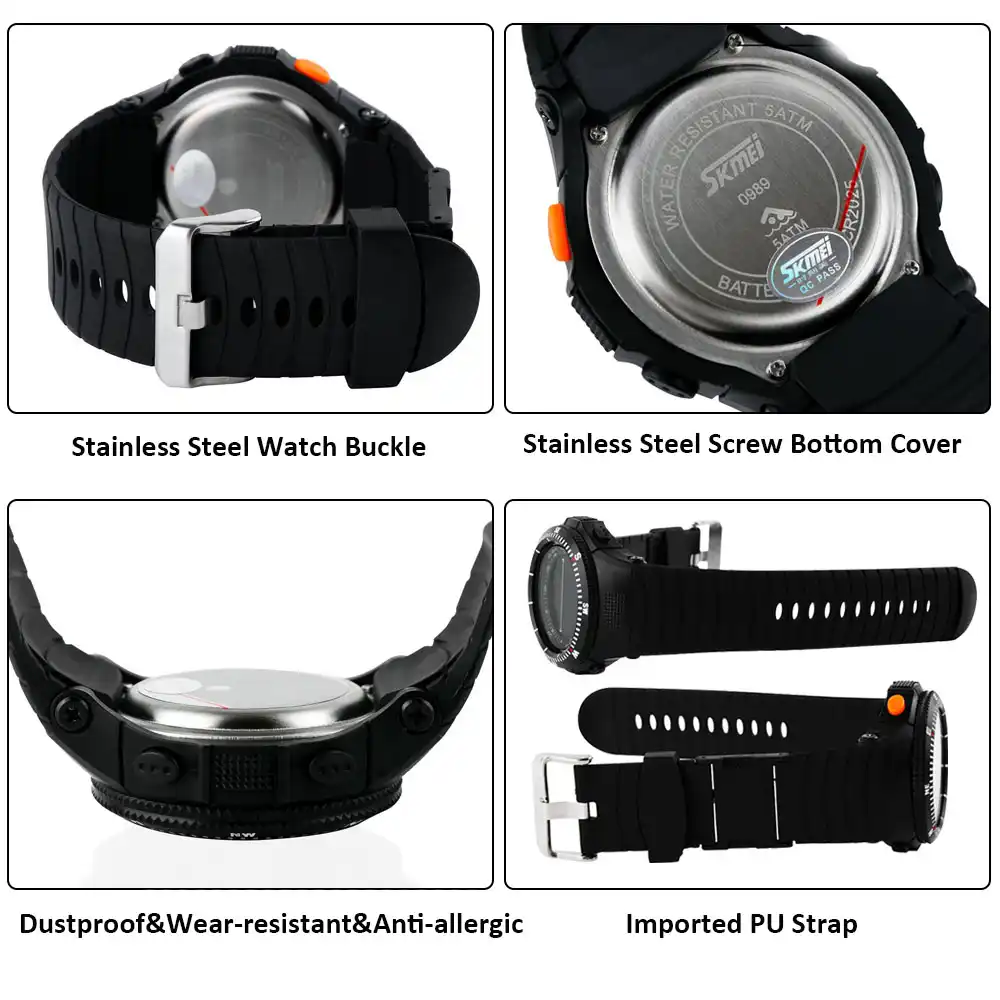skmei tactical watch