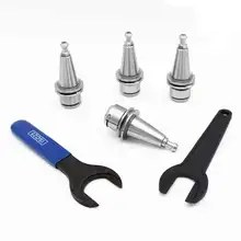 

High precision 0.001 toolholder collet chuck ISO25 ISO20 ER16 ISO20 ER20MS chuck for CNC engraving machine mill lathe G2.5