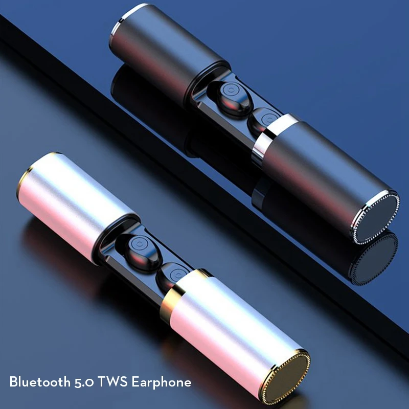Новинка TWS 5,0, Bluetooth наушники, водонепроницаемые Беспроводные спортивные наушники с микрофоном, игровые гарнитуры для телефона, свободные руки