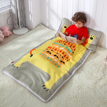 

75x155cm Warm Baby Sleeping Bag Cartoon Four Seasons Kids Cotton Sleeping Bag Newborn Anti-kick Quilt Sleeping Bag 3M-6T