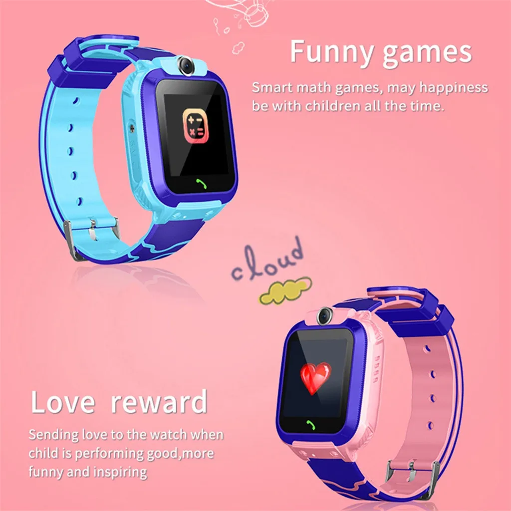 Q12 Children's Smart Watch Sos Phone Watch Smartwatch For Kids Boys Girls Bracelet Wristband Smart Ip67 Tracker Kids Watches #3