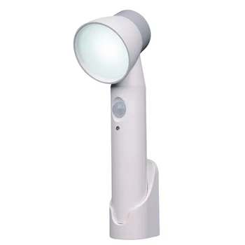 

Three in One Wall Lamp USB Light Body Induction Lamp Emergency Flashlight Night Light Outdoor Indoor (White Light Rechargeable)