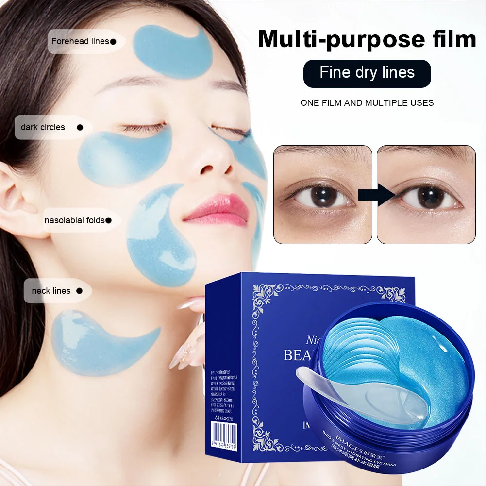 Патчи под глаза Антивозрастные маскирующая эластичная питательная маска для