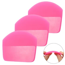 

FOSHIO 1/3pcs Arc-Shape TPU PPF Scraper Window Tint Film Cleaning Soft Rubber Squeegee House Glass Water Wiper Car Styling Tool