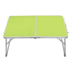 Малый 62x41x28 см/24,4x16,1x11 "PC ноутбук стол кровать стол Кемпинг Пикник барбекю (зеленый)