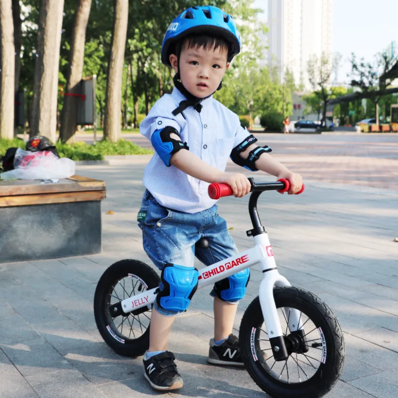 

As fish Children Roller Skating Protective Clothing Set Bicycle Riding Kneelet Skateboard Boy Balance Car Shatter-resistant Spor