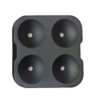 

Durable Kitchen Supplies 4 Hole Spherical Ice Cube 4 Grid Silicone Ball Ice Maker 4 With Silicone Ice Cube Mold Summer Neccessar