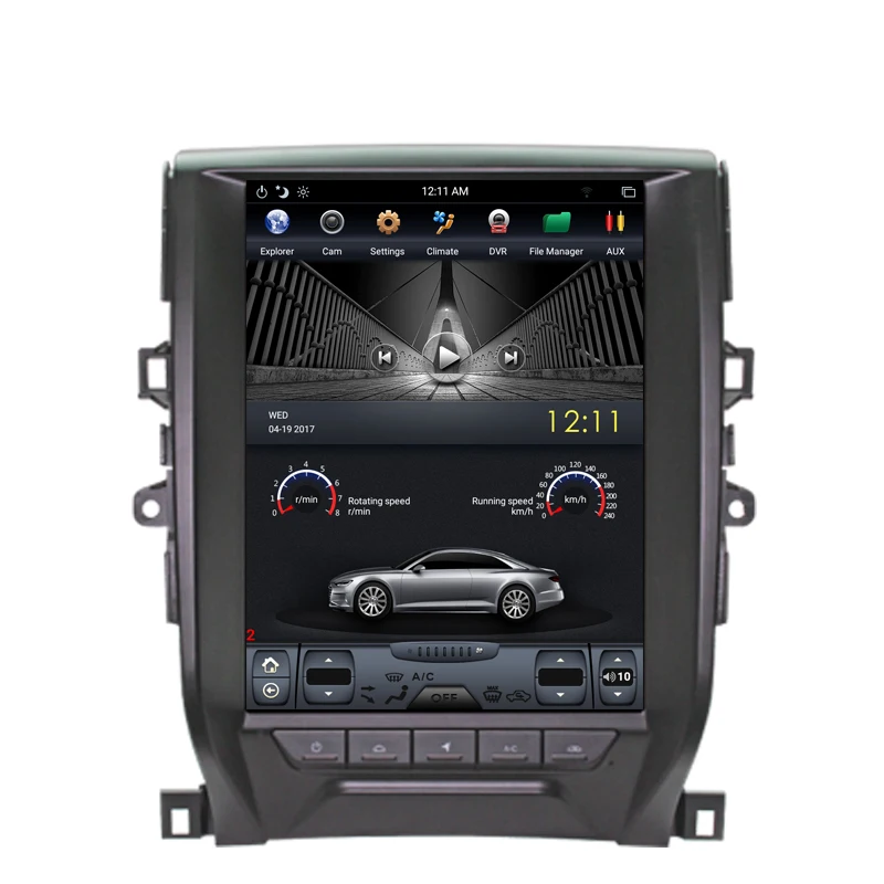 NAVITOPIA 12,1 дюймов вертикальный автомобильный сенсорный экран в стиле Tesla Android 7,1 Автомобильный gps навигация для Toyota eliz 2011- автомобильный DVD мультимедийный плеер