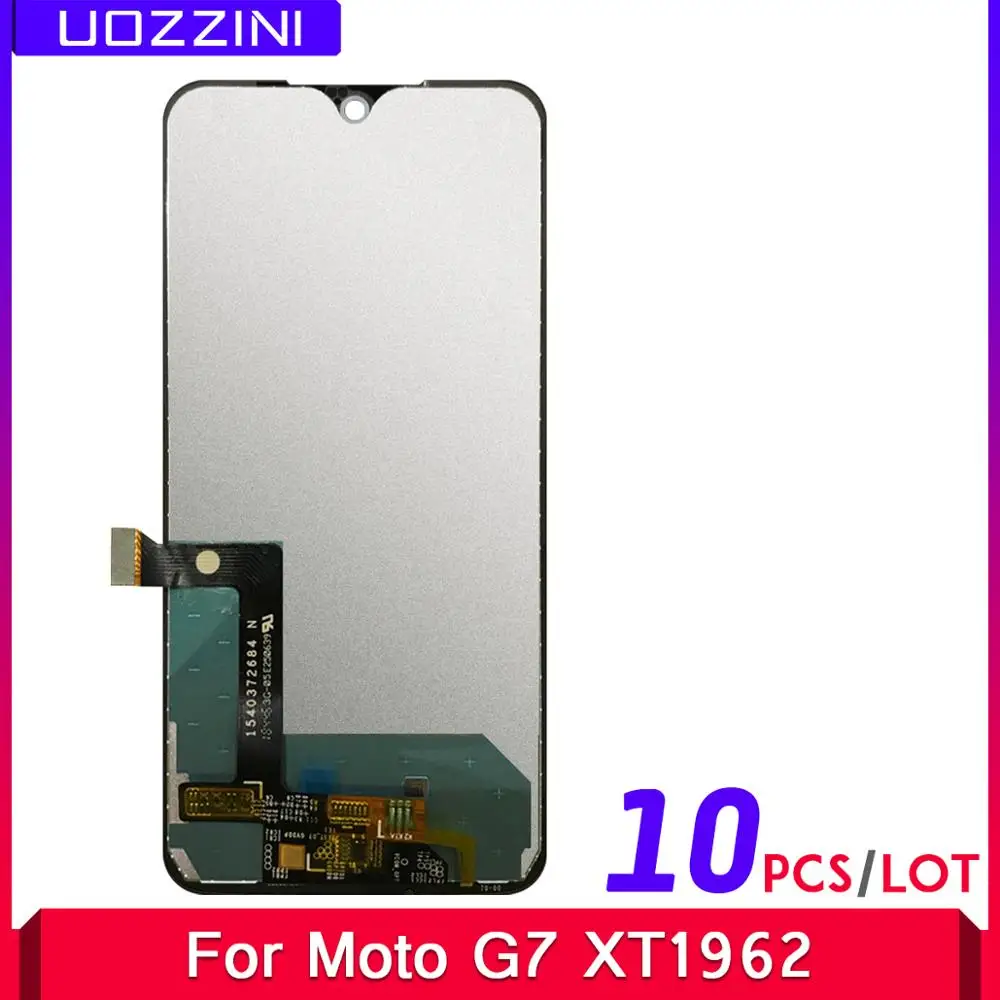 

10 Pcs 100% Tested Lcds For Moto G7 XT1962 LCD Screen Display 100% Test Touch Digitizer Screen glass Replacement For Motorola G7