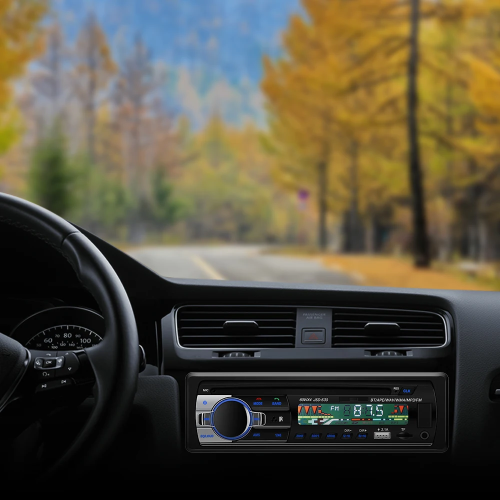 4*60 Вт Bluetooth fm-радио Aux автомобильное радио 12 В lcd Автомобильный медиаплеер SD USB MP3 автомагнитолы Автомобильная электроника