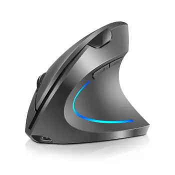 

H1 Ergonomic Vertical 2.4G Wireless Adjustable 2400DPI Gaming Mouse Mice for PC Wireless Mouse Vertical Mouse Ergonomic Optical