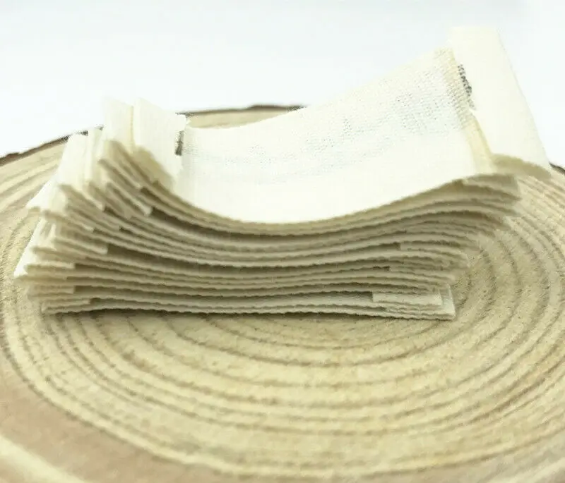DIY 100 шт. тканевая бирка моющиеся одежда тканые ярлыки аксессуары для шитья