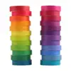 24pcs Rainbow Color Washi Tape Set 9mm 15mm Macaron Colors Adhesive Masking Tapes Stickers Decoration DIY Marker Label A6735 ► Photo 1/6