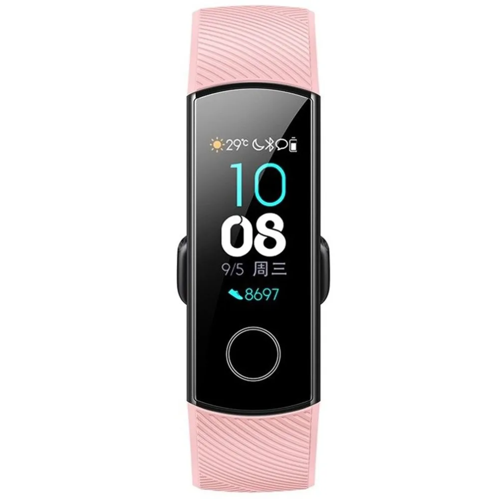 Huawei Honor Band 4 умный Браслет 2.5D стекло сенсорный экран Bluetooth монитор сердечного ритма Поддержка Android и IOS