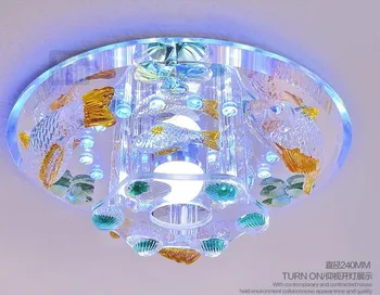 

Led dome light lamp vestibular porch corridors delicate shells smallpox lamp act the role ofing crystalline light