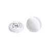 20Pcs Cloth Buttons Smooth Satin Covered Wedding Dress Back buckles Metal Shank Buttons for Tuxedo Suits Gowns Blouses Coats 3