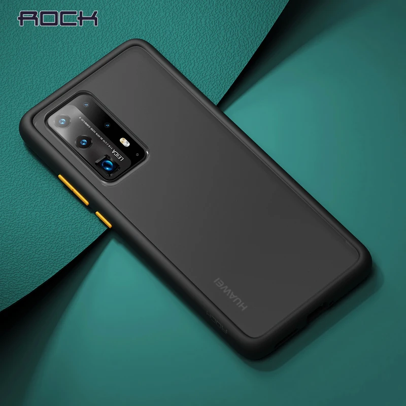 Чехол ROCK для huawei p40 pro Матовый Прозрачный чехол телефона Противоударная защита