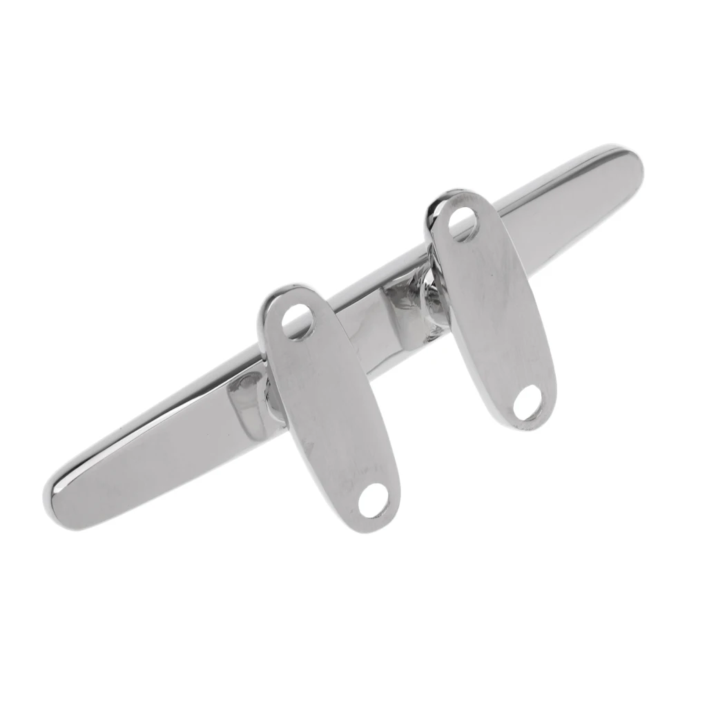 316 Stainless Steel Heavy Duty Hollow Open Base Marine Boat Deck Dock Rope Cleat 5 inch 6 inch 8 inch 10 inch 316 Stainless Steel Heavy Duty Hollow Open Base Marine Boat Deck Dock Rope Cleat 5 inch 6 inch 8 inch 10 inch