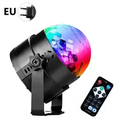 USB светодиодные лампы для световых сценических эффектов 100-240 В 4 Вт магический шар стробоскоп светильник 7 Цветов Диско светильник