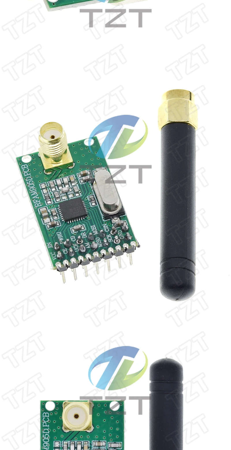 TZT 1/3PCS NRF905 Transceiver-Modul Sender-Empfänger-Platine NF905SE 433MHz – Detail 4