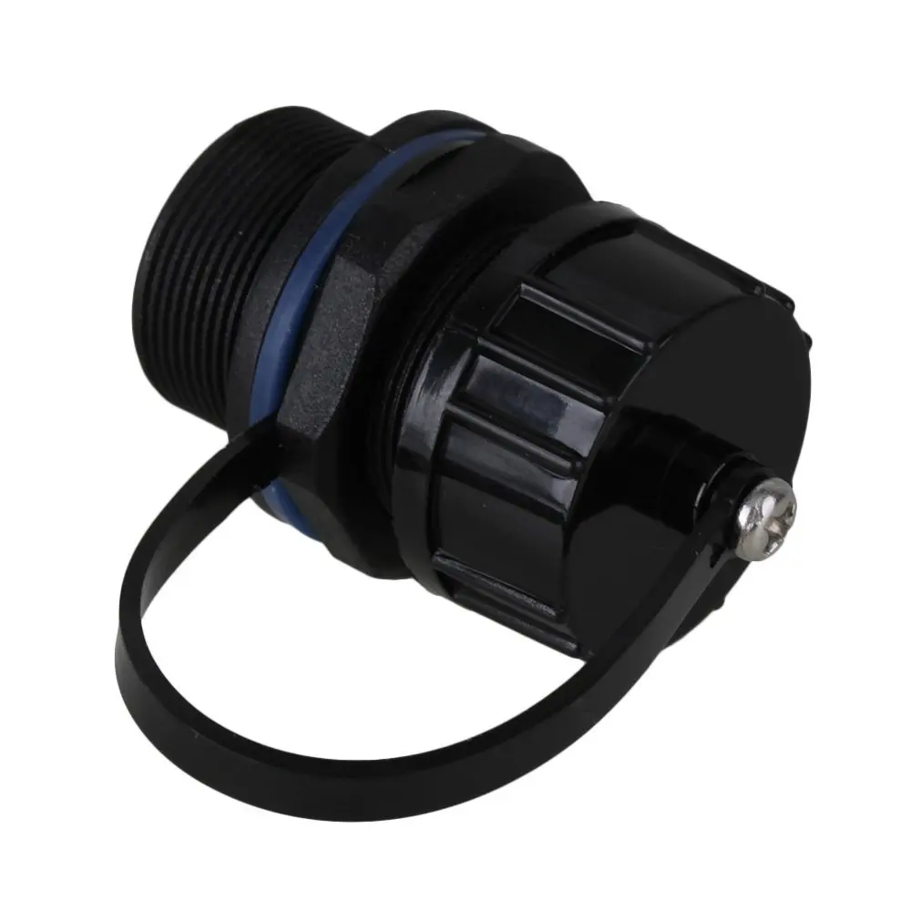 Ethernet LAN черный IP68 Защита M20 набивка Locknut пластик RJ45 водонепроницаемый сальник