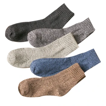 

Warm Thick Cotton Socks Winter Men's Harajuku Retro Wool Socks