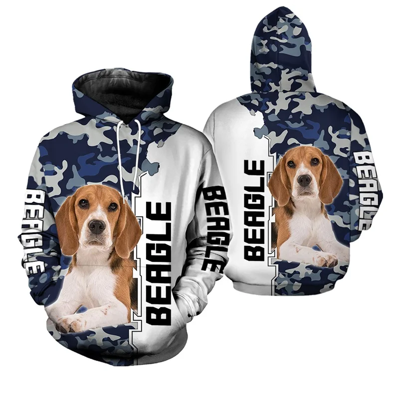 Новинка 2020 лидер продаж мужские и женские толстовки с капюшоном beagle dog