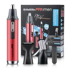 3 в 1 Электрический триммер для носа, ушей для Мужской бритвы, перезаряжаемый триммер для удаления волос для бровей, безопасный прочный прибор для ухода за лицом в комплекте