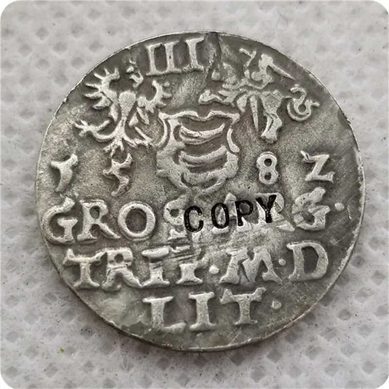Польша: 3 брутто 1582 стифан-балидж имитация монеты памятные монеты-копии монет медаль коллекционные монеты