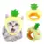 2021 Pet Cat Головной Убор Ананас Головной Убор Хэллоуин Головной Убор Костюм Милый Яблоко Форма Шляпа Для Кошки Головной Убор Хэллоуин Косплей