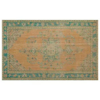 

Handmade Natural Vintage Turkish Area Rug 170x267 Cm-5'7''X8'9''