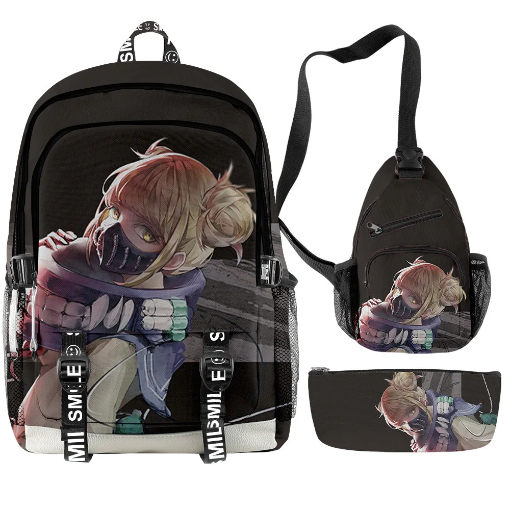 Japan Anime My Hero Academia Backpacks School Bags Boys Girls Teenage Students Cosplay Anime Cartoon Laptop Sports Travel Bags