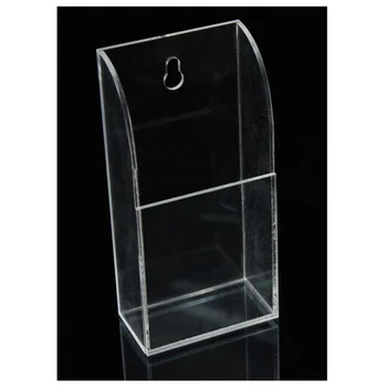 

Promotion! TV Air Conditioner Remote Control Holder Case Acrylic Wall Mount Storage Box(1 case)