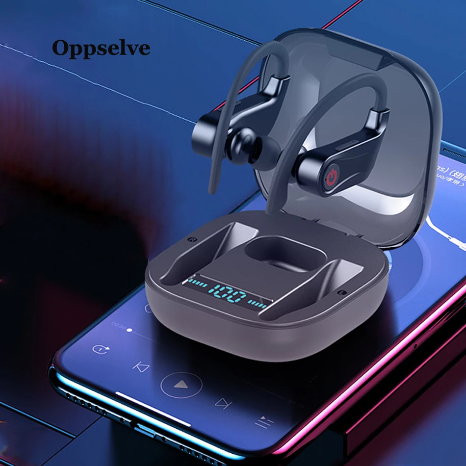 TWS Bluetooth наушники Hifi стерео звук HD вызов беспроводные наушники гарнитура бас водонепроницаемые спортивные наушники для iOS/Android V5.0