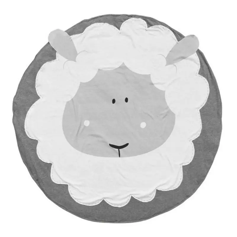 Детский игровой коврик мультфильм овца коврик для игр младенец ребенок ползает спальное одеяло#905