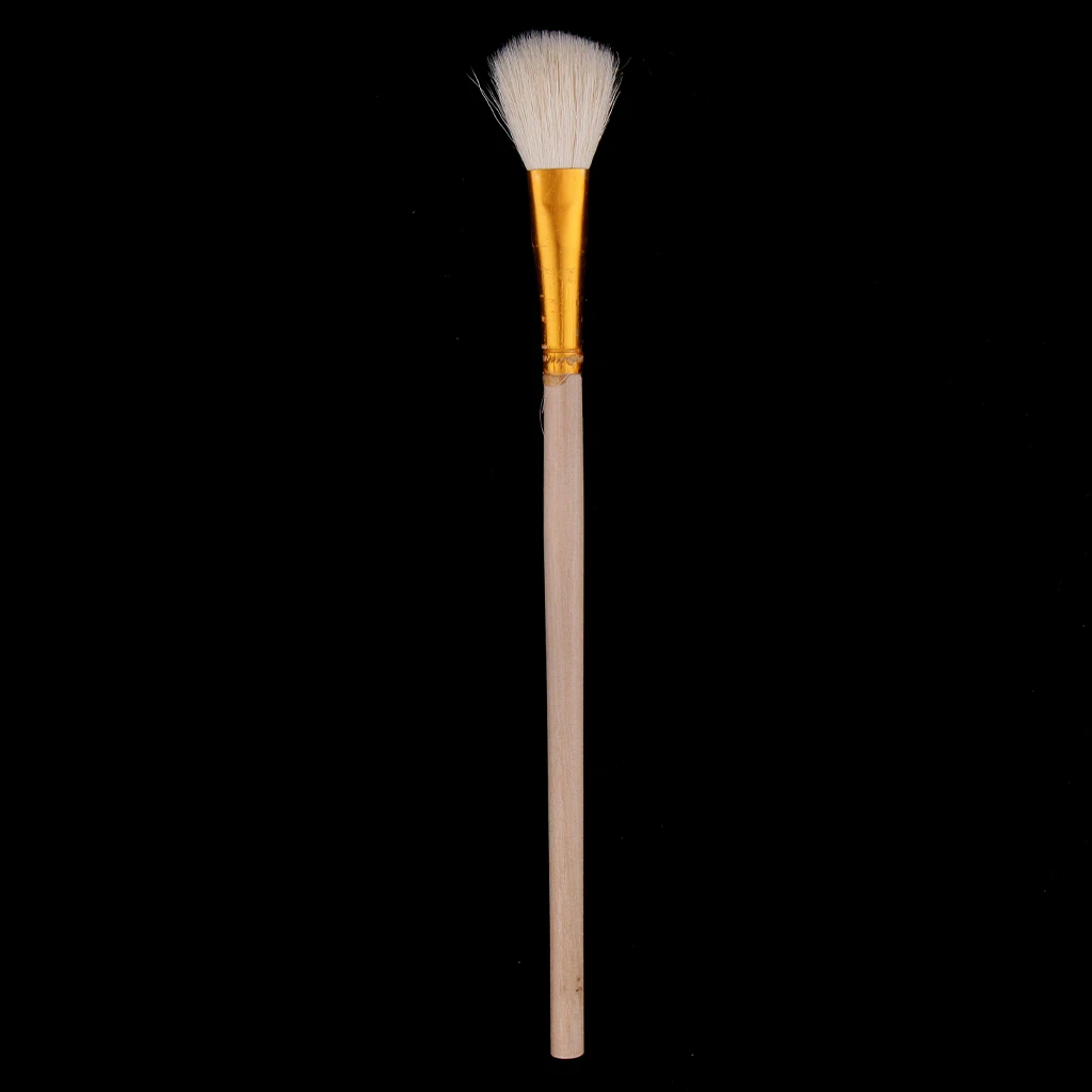 19cm Big Head Clay Cleaning Wooden Brushes Shapers, Artists Paint Brushes, Pottery Clay Sculpture Carving Tools