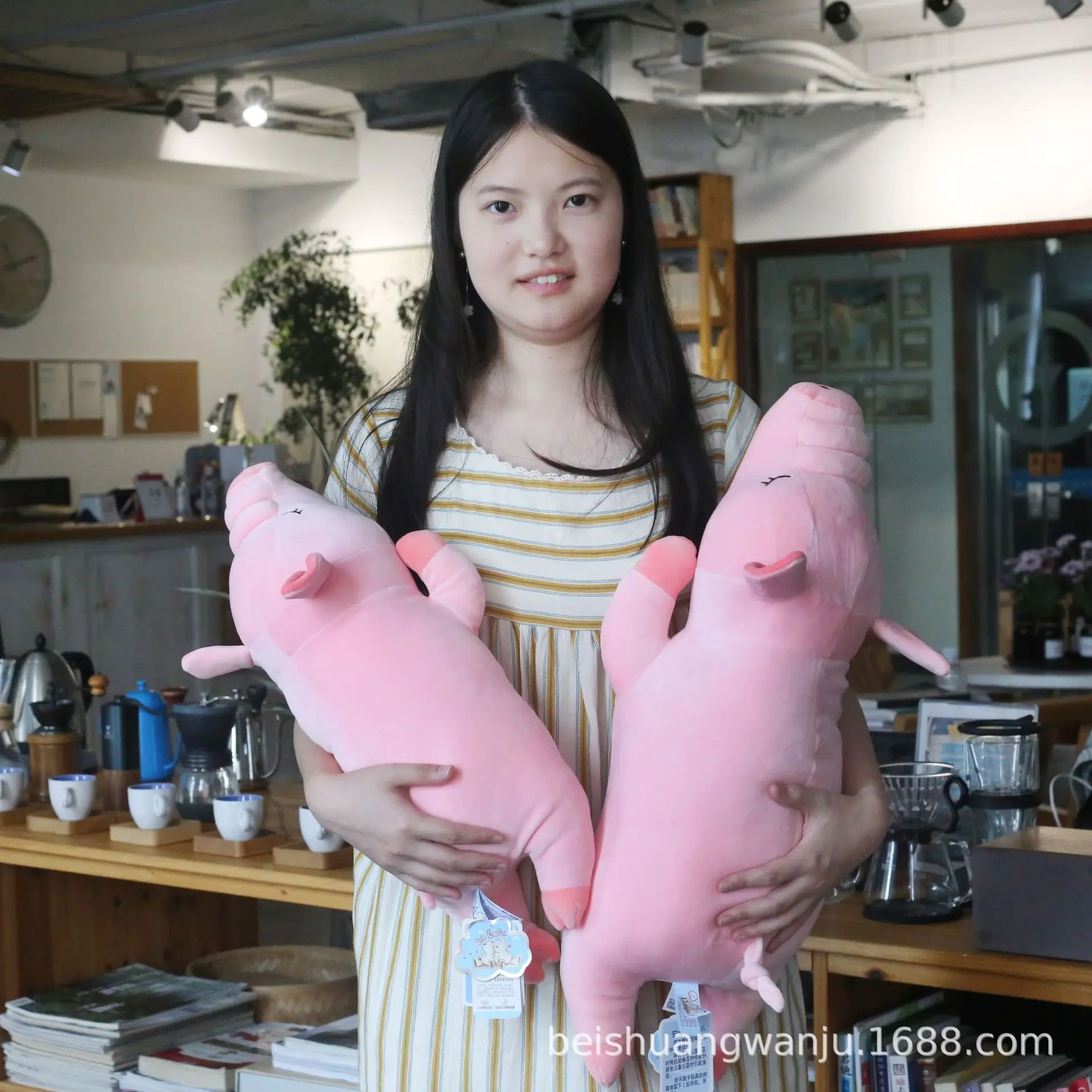

Dorset Dudu Software Party Pigskin Doll Acacia Pigskin Plush Toys Girl'S Holding Pajama of Doll Creative Gift