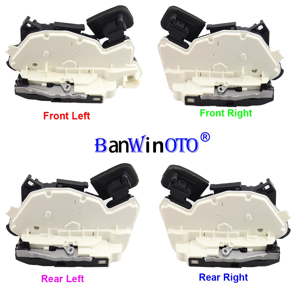 Door Lock Actuator Door Lock Actuator Front Rear Left Right Side Fit For VW Jetta 6 Golf MK6 MK7 Passat B7 Polo Skoda Yeti 2011 2012 2013 14 15-19