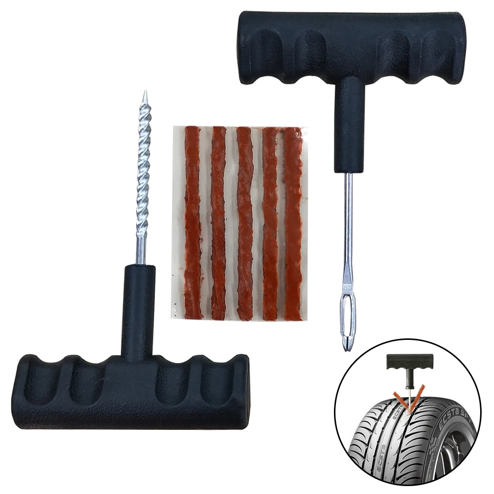 Tire Repair Piece Tyre Repair Kit Car Tubeless Bike Motorcycle Battery