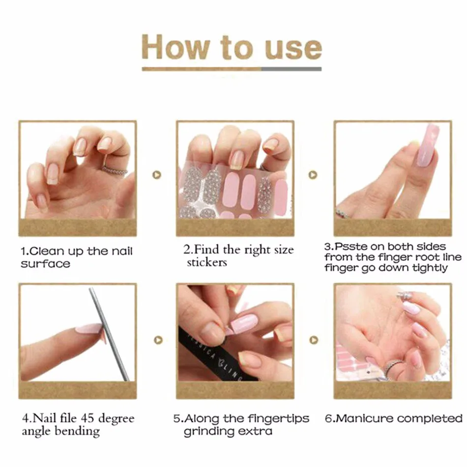 Adhesive sticker how to use