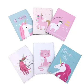 

Cute Candy Color Unicorn Travel Passport Case ID Card Cover Passport Holder Protector Organizer Travel High Quality Card Holder