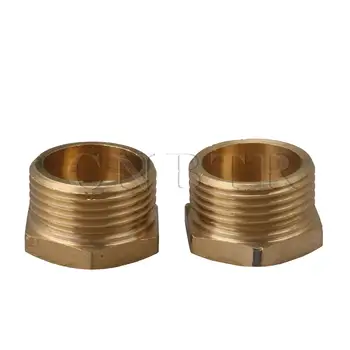 

CNBTR 2 Pieces Brass Pipe Tube Fitting for G3/4" Male x 1/8" Female Convert