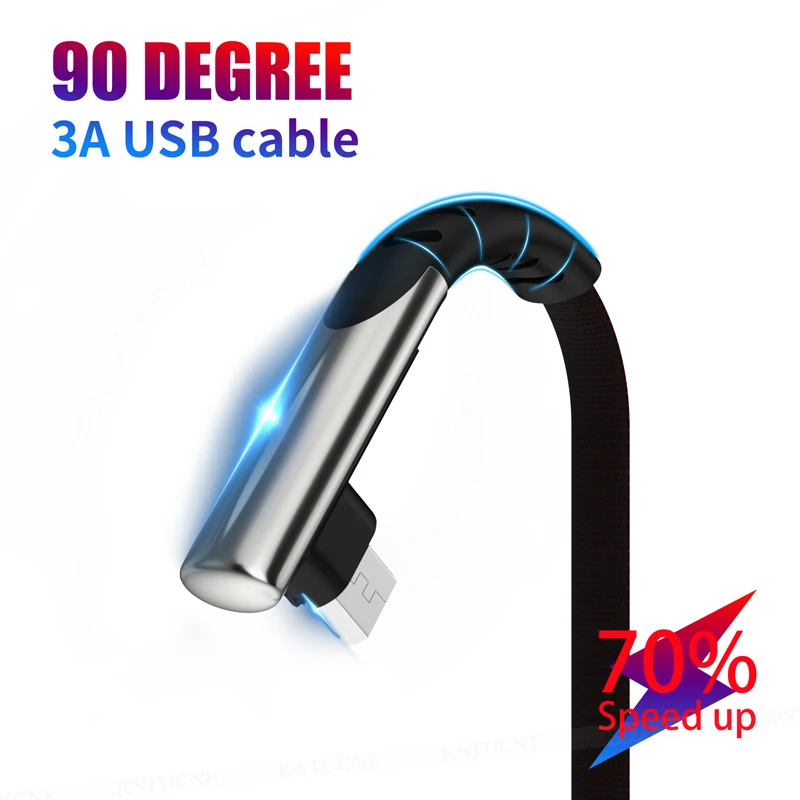 

3A Micro USB Cable For Xiaomi Redmi Note 5 Fast Charging Microusb Charger Cable For Samsung Note J5 J6 J7 Android Phone Cables